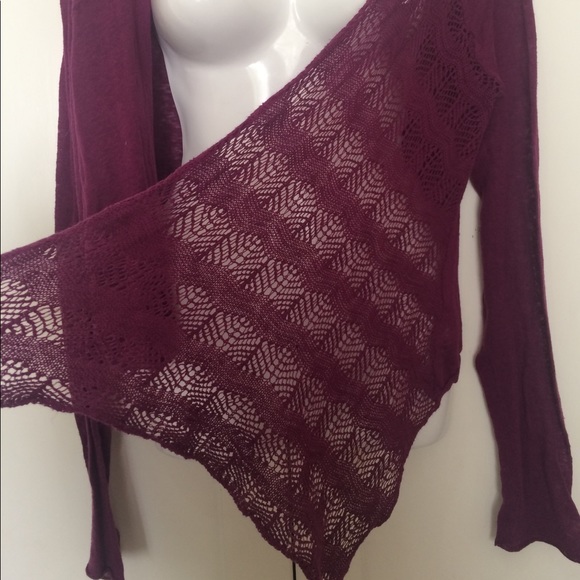 🥰🥰{Anthro} Knitted & Knotted "Pull Through" Cardigan - Picture 4 of 8